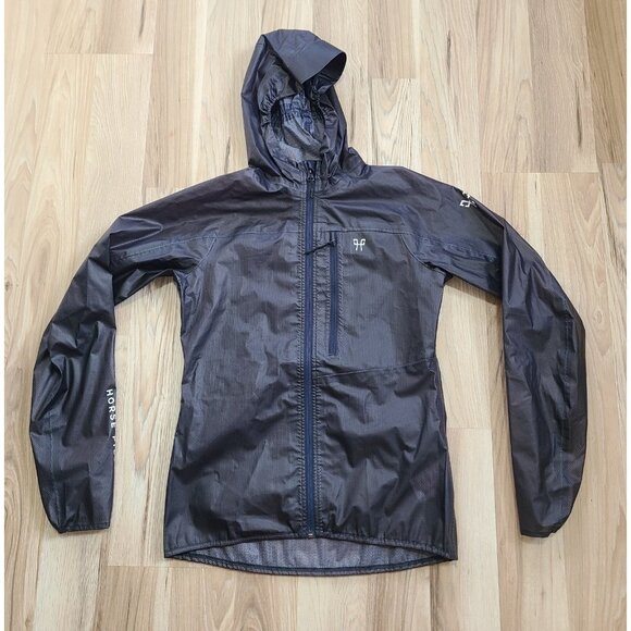 Horse Pilot Jackets & Blazers - Horse Pilot Rain Jacket Windbreaker Navy size